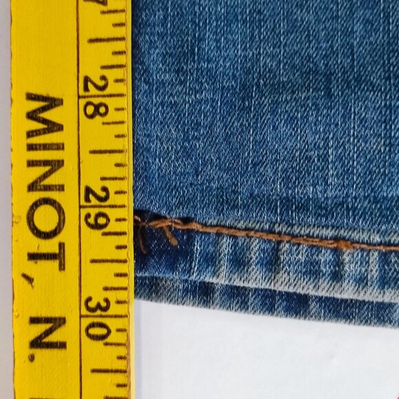 Signature by Levi Strauss S31 slim straight denim blue men's size 33 - Picture 13 of 14